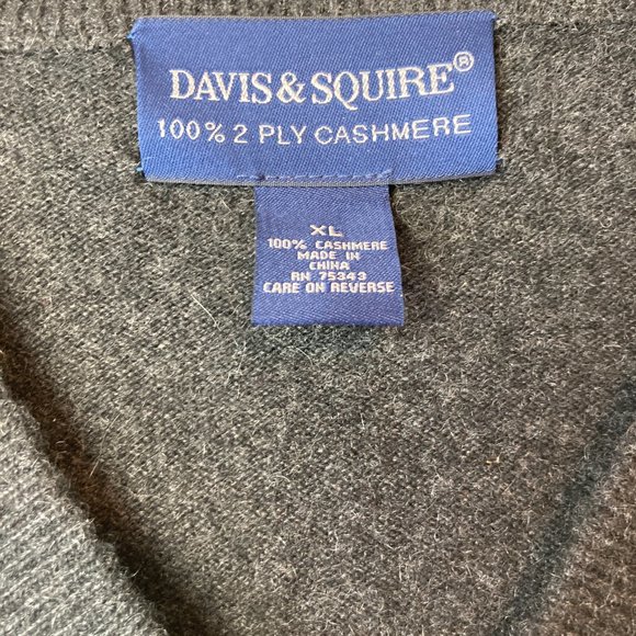 Davis & Squire Soft Cashmere Sweater - XL - Picture 4 of 5